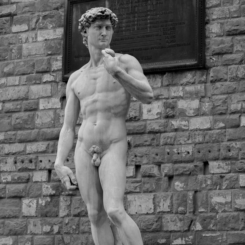 人魚線成為性感象徵並不是近年才出現，早在希臘時代的男性雕像你都